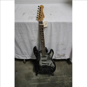 Spectrum Black Electric Guitar