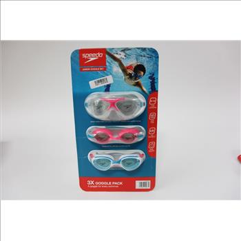 Speedo 3x Goggle Pack