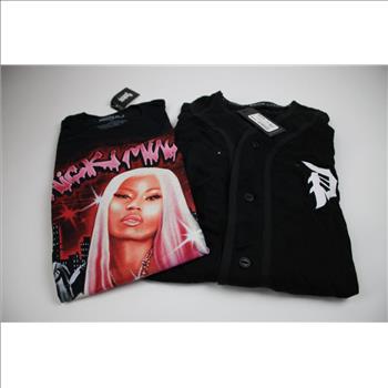 Spencer's Graphic Tee, Primitive Tokyo Champ Jersey, Ethika Boxer Brief, 3 Pieces