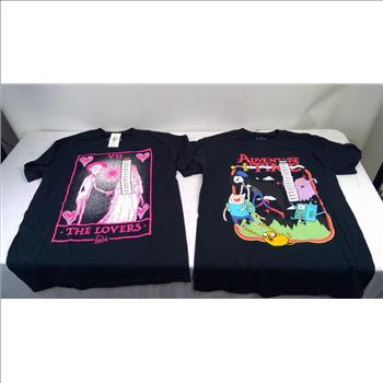Spencer's Graphic T-Shirts Bulk Lot, Small, 4 Pieces