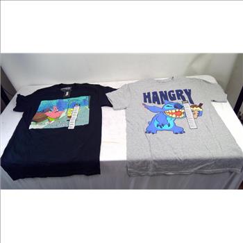 Spencer's Graphic T-Shirts Bulk Lot, Small, 4 Pieces