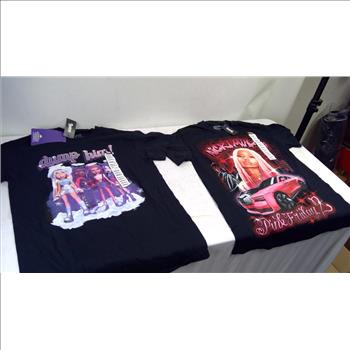 Spencer's Graphic T-Shirts, Size Small, 4 Pieces