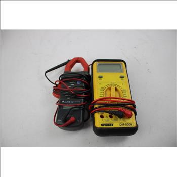 Sperry Dm-5300, Pluke 30 Clamp Meter