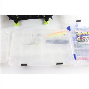 Spiderwire Tackle Bag, With Tackle And Organizers, 20+ Pieces