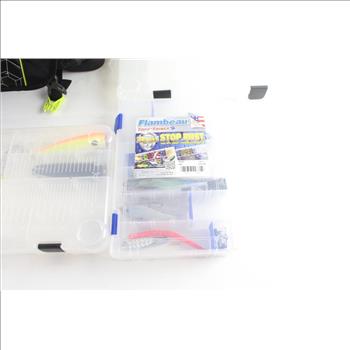 Spiderwire Tackle Bag, With Tackle And Organizers, 20+ Pieces