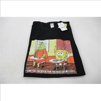SpongeBob, TMNT T-Shirts, XL, 2 Pieces