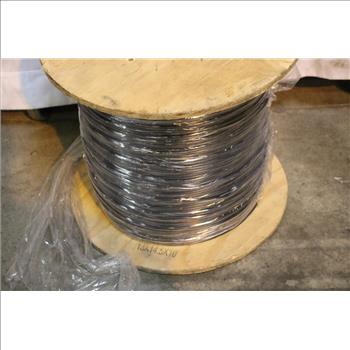 Spool Of Black Data Wire