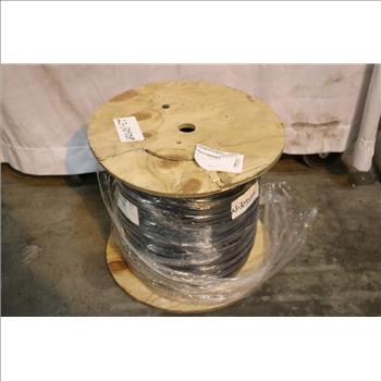Spool Of Black Data Wire