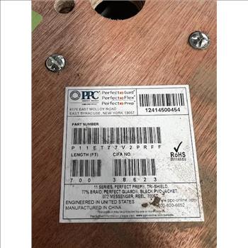 Spool Of Coaxial Cable Perfect Flex P11ET77V2PRF