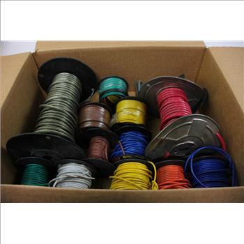 Spools Of Wire, 12 Pieces