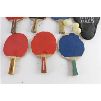Sportcraft And Tiga Masters Ping Pong Paddles, 5+ Pieces