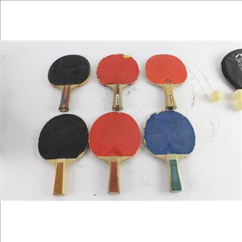 Sportcraft And Tiga Masters Ping Pong Paddles, 5+ Pieces