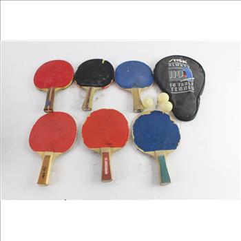 Sportcraft And Tiga Masters Ping Pong Paddles, 5+ Pieces