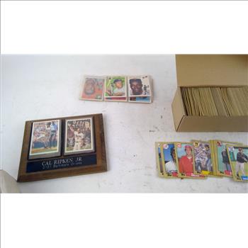 Sports Trading Cards 100+ Pieces