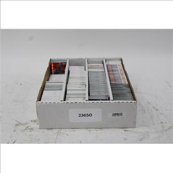 Sports Trading Cards With Player Information, 50+ Pieces