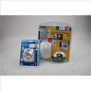 Sprinkler Timer, Wireless Forecast Station, Wireless Thermometer, And More, 6 Pieces