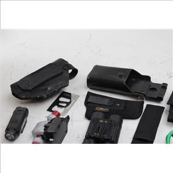 Spy Gear Laser Tripwire, Simmons 10x25 Binoculars And More Bulk Lot, 12+ Pieces