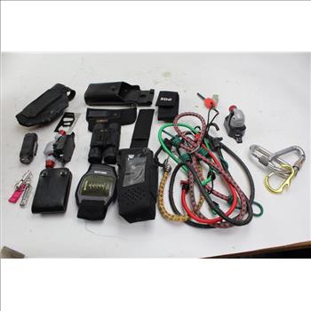 Spy Gear Laser Tripwire, Simmons 10x25 Binoculars And More Bulk Lot, 12+ Pieces