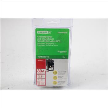 Square D Circuit Breaker And Ground-fault Circuit-Interrupter, HOM230GFIC