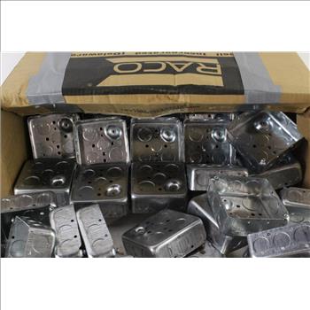 Square Electrical Knock Out Boxes, 10+ Pieces