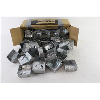 Square Electrical Knock Out Boxes, 10+ Pieces
