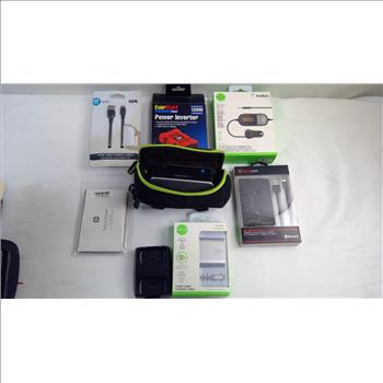 Square Reader, Belkin Charger Cable, And More Lot, 8 Pieces