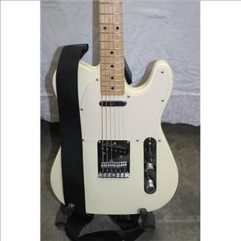 Squier By Fender Telle Electric Guitar, Vox Mini 3 Battery Powered Amp