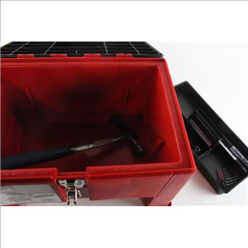 Stack On Storage Box With Hammer