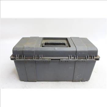 Stack On Tool Box With Assorted Tools 10+ Pieces