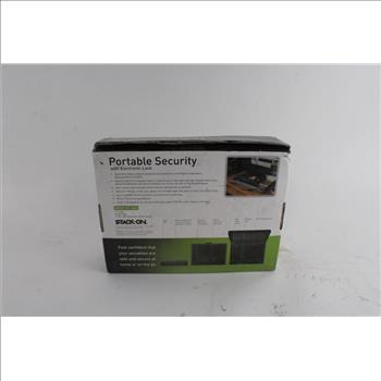 Stack-On Portable Security With Electronic Lock