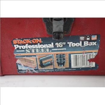 Stack-On Professional Tool Box With Misc Tools, 5+ Pieces