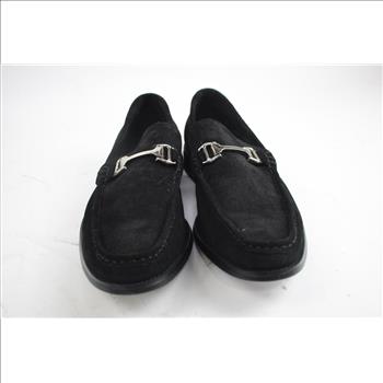 Stacy Adams Black Suede Dress Shoes