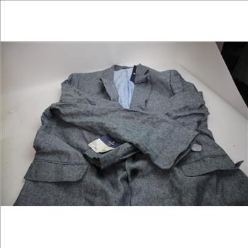 Stafford Travel Classic Fit Blue Men's Suit Jacket
