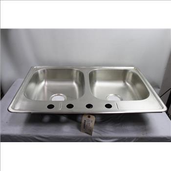 Stainless Steel Double Sink