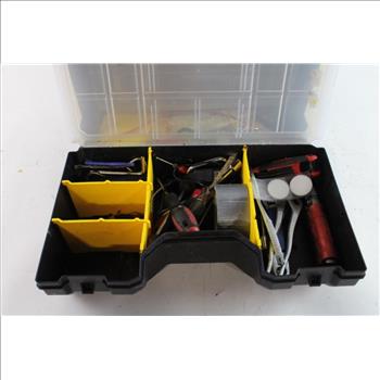 Stanely Tool Box With Assorted Tools