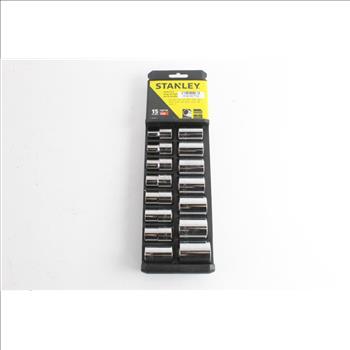 Stanley 15-Piece Socket Set