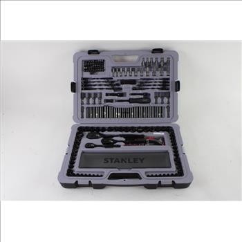Stanley 201-Piece Black Chrome Universal Mechanics Tool Set