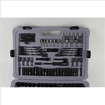Stanley 201-Piece Black Chrome Universal Mechanics Tool Set