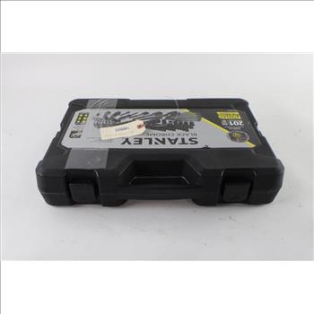 Stanley 201-Piece Black Chrome Universal Mechanics Tool Set