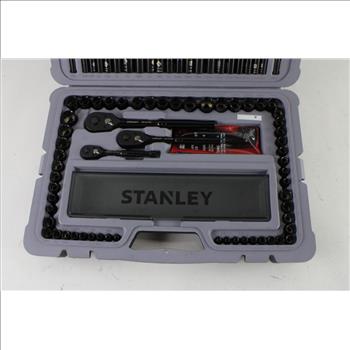 Stanley 201-Piece Black Chrome Universal Mechanics Tool Set