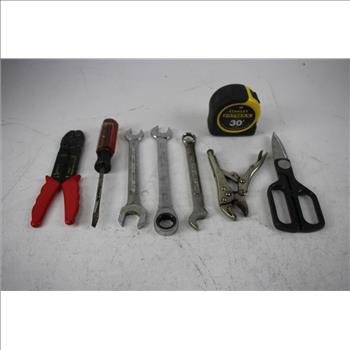 Stanley 30' Measuring Tape, All Trade Ratchet, And More, 35+ Pieces