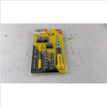 Stanley 32pc Ratcheting Screwdriver Set