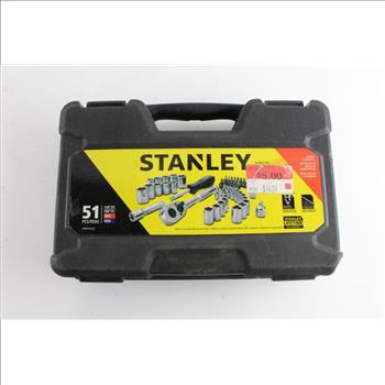 Stanley 51 Piece Socket Tool Set
