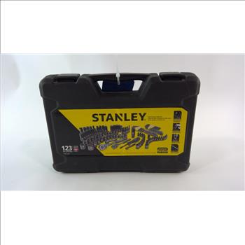 Stanley Black Chrome Socket Set
