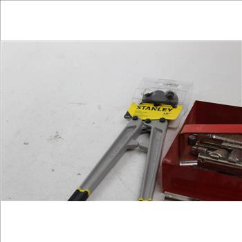 Stanley Bolt Cutter, Master Grip Sockets And More