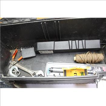 Stanley Bostitch Tool Box,  And More Bulk Lot 10+pieces