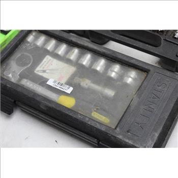 Stanley, Duralast Socket Ratchet Set And Craftsman Screwdriver, Level