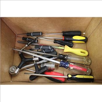 Stanley, Master Mechanic Flathead Screwdrivers, Pliers, And More