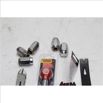 Stanley Mini Crow Bar, Prograde Flex Keys And More Bulk Lot 9pieces