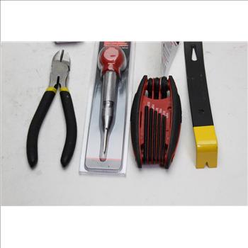 Stanley Mini Crow Bar, Prograde Flex Keys And More Bulk Lot 9pieces